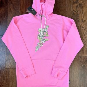 New Pink Faded hoodie never worn.